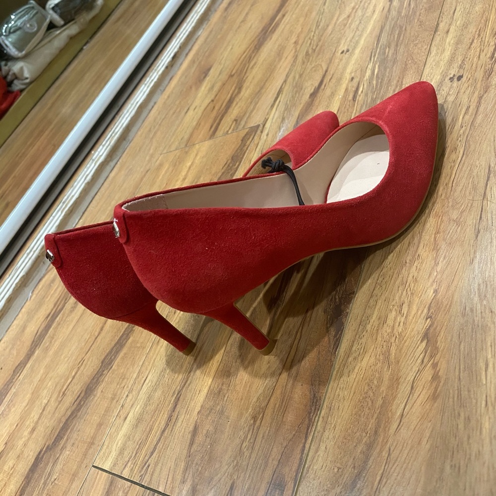 Red Velvet Kate Spade Heels